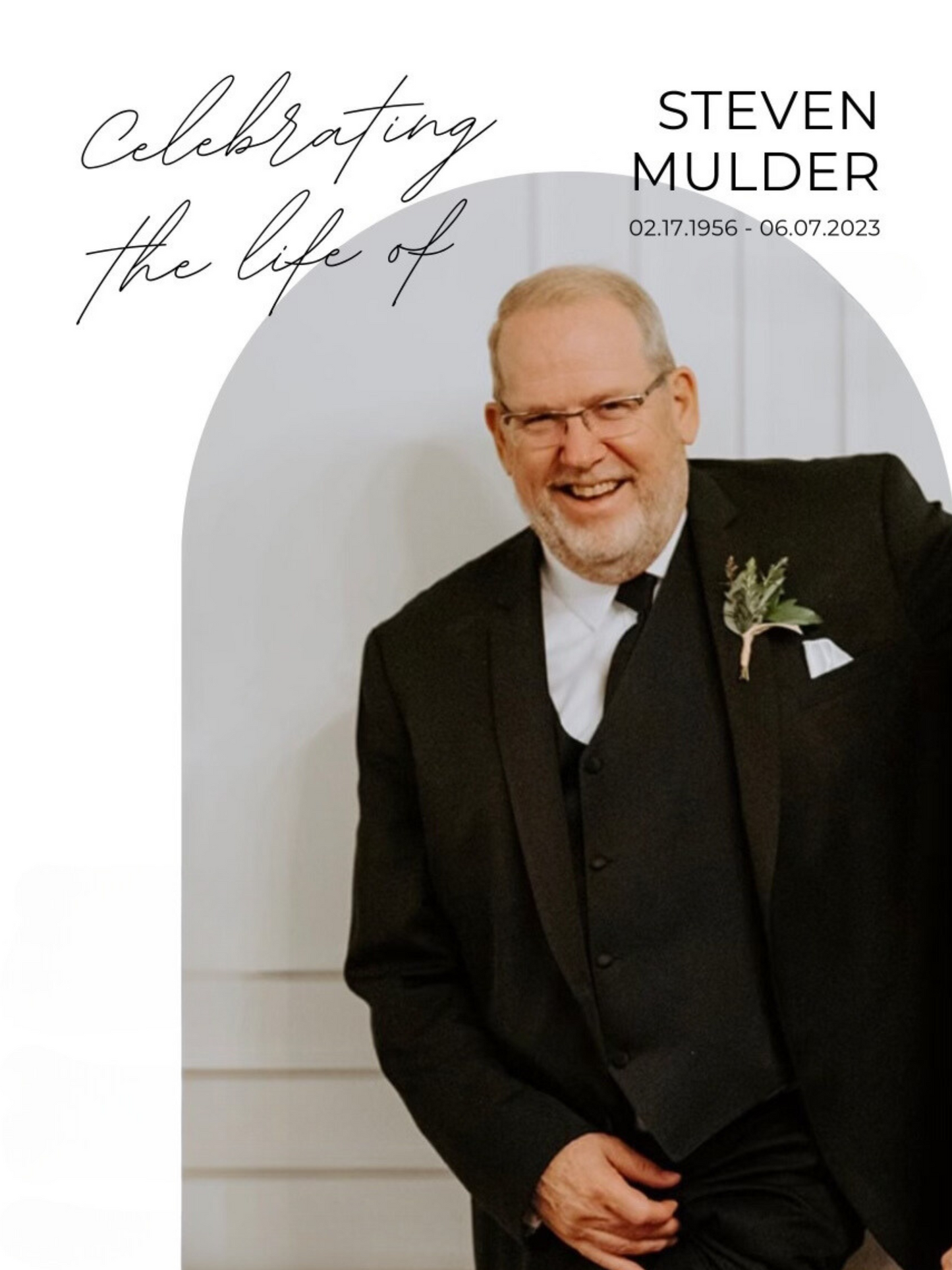 Honoring Steven Mulder